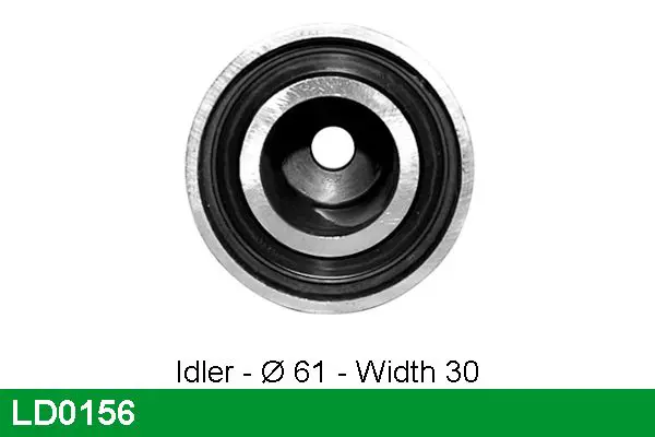 Handler.Part Tensioner pulley, timing belt Lucas LD0156 1