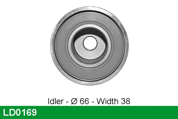 Handler.Part Tensioner pulley, timing belt Lucas LD0169 1