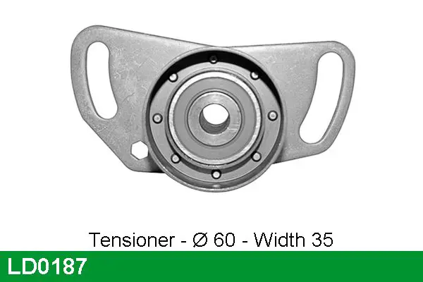 Handler.Part Tensioner pulley, timing belt Lucas LD0187 1