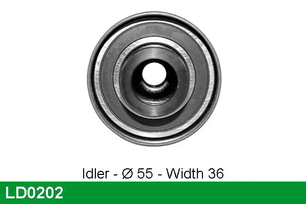 Handler.Part Tensioner pulley, timing belt Lucas LD0202 1