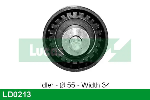 Handler.Part Tensioner pulley, timing belt Lucas LD0213 1