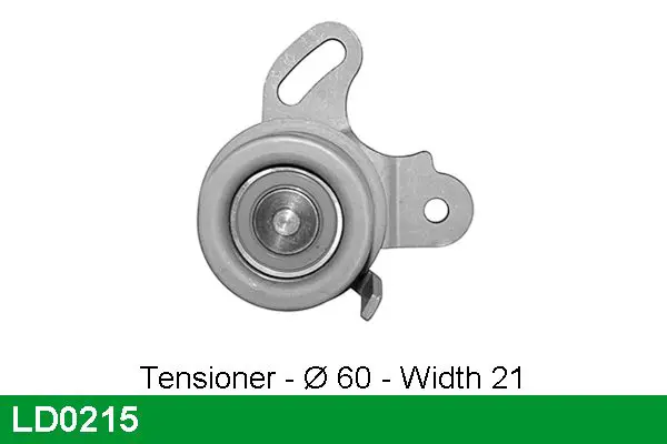 Handler.Part Tensioner pulley, timing belt Lucas LD0215 1