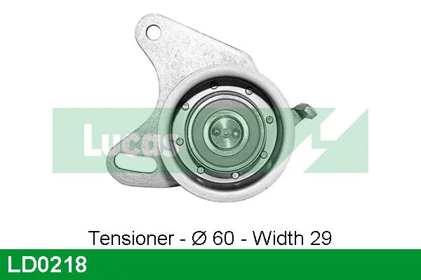 Handler.Part Tensioner pulley, timing belt Lucas LD0218 1