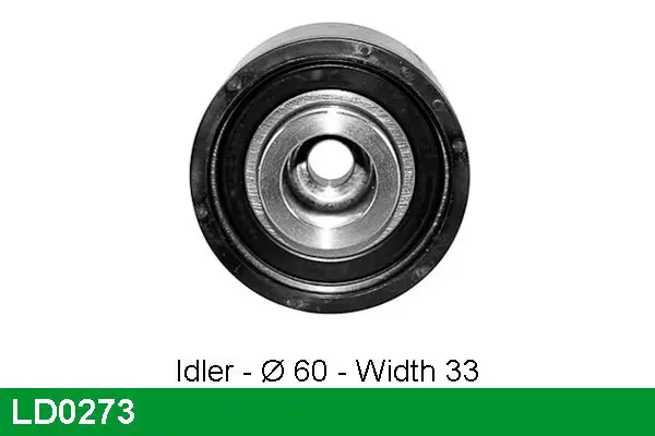 Handler.Part Tensioner pulley, timing belt Lucas LD0273 1