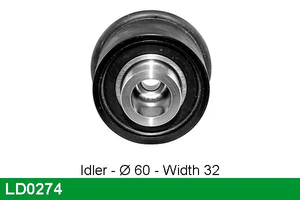 Handler.Part Tensioner pulley, timing belt Lucas LD0274 1