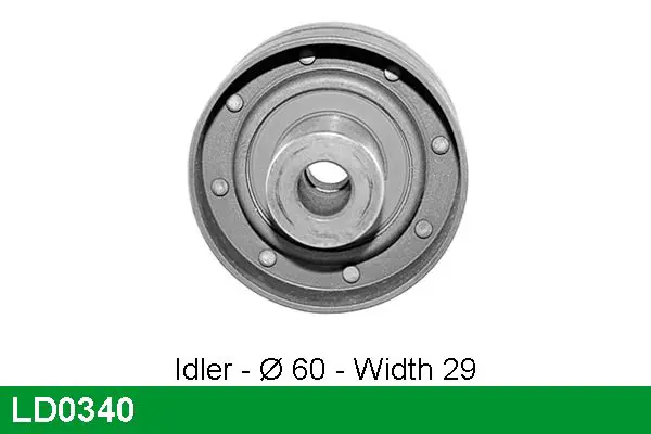 Handler.Part Tensioner pulley, timing belt Lucas LD0340 1