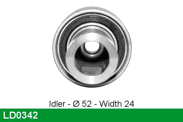 Handler.Part Tensioner pulley, timing belt Lucas LD0342 1