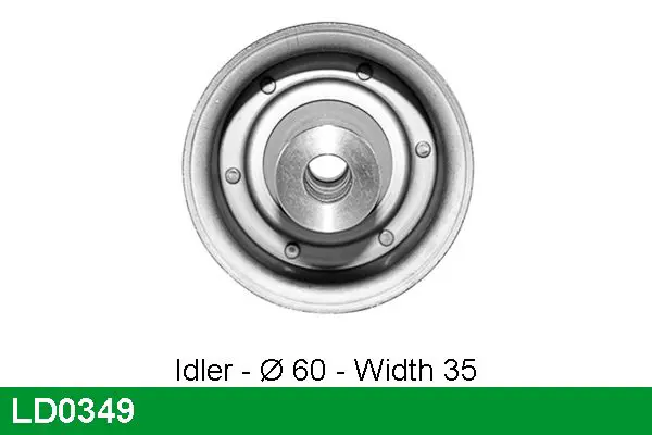 Handler.Part Tensioner pulley, timing belt Lucas LD0349 1