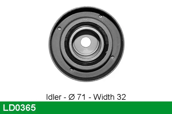 Handler.Part Tensioner pulley, timing belt Lucas LD0365 1