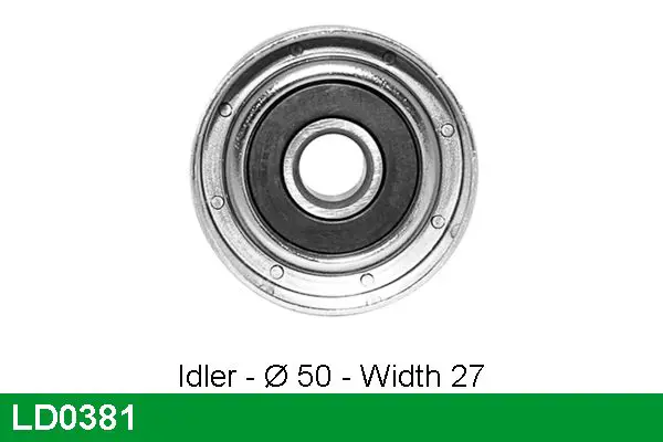 Handler.Part Tensioner pulley, timing belt Lucas LD0381 1