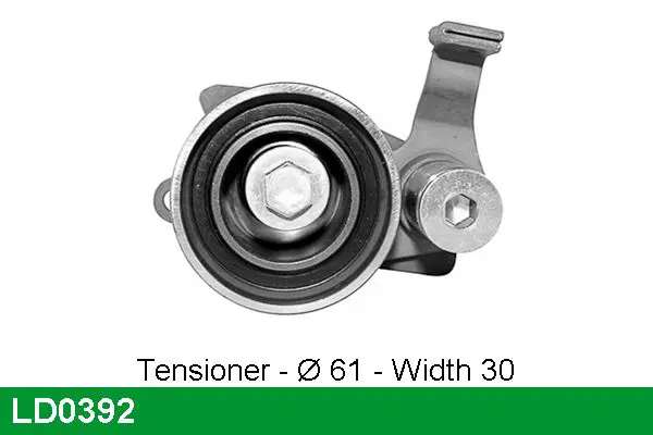 Handler.Part Tensioner pulley, timing belt Lucas LD0392 1