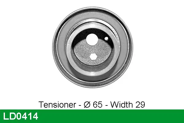 Handler.Part Tensioner pulley, timing belt Lucas LD0414 1