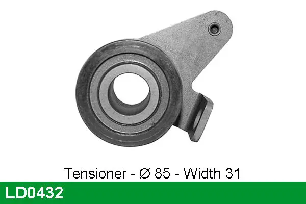 Handler.Part Tensioner pulley, timing belt Lucas LD0432 1