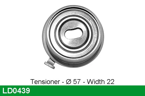 Handler.Part Tensioner pulley, timing belt Lucas LD0439 1