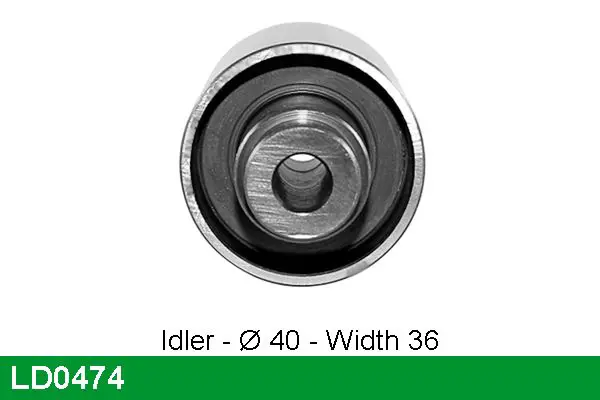 Handler.Part Tensioner pulley, timing belt Lucas LD0474 1