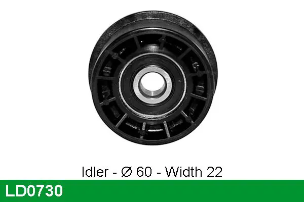 Handler.Part Tensioner pulley, timing belt Lucas LD0730 1