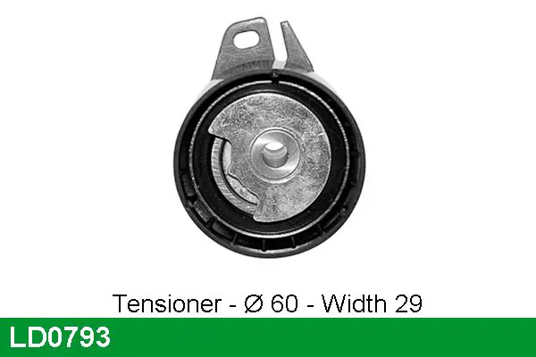 Handler.Part Tensioner pulley, timing belt Lucas LD0793 1