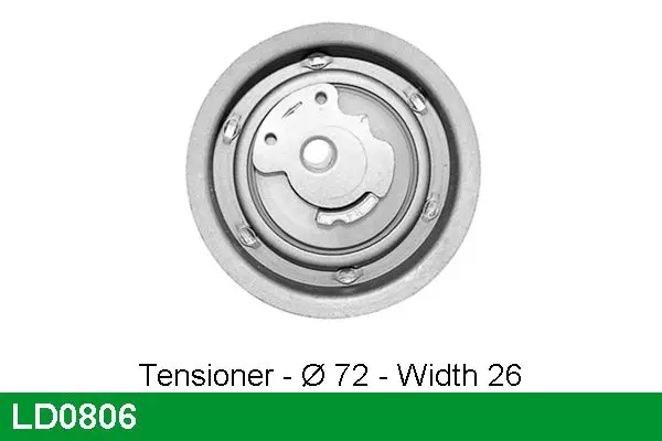 Handler.Part Tensioner pulley, timing belt Lucas LD0806 1