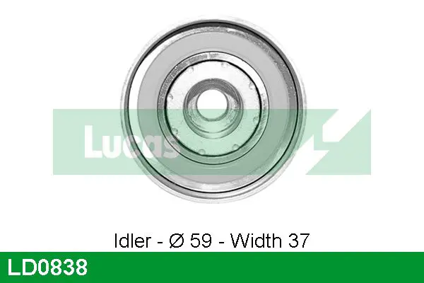 Handler.Part Tensioner pulley, timing belt Lucas LD0838 1