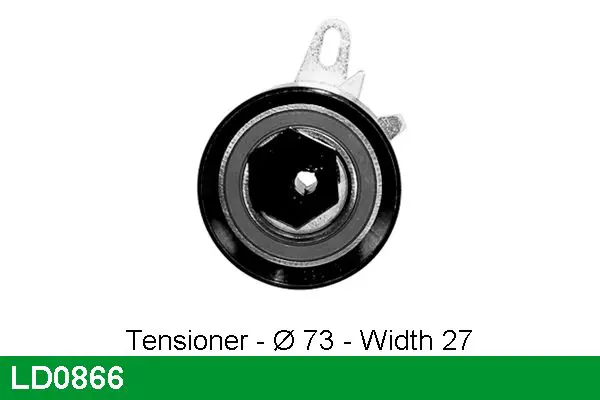 Handler.Part Tensioner pulley, timing belt Lucas LD0866 1