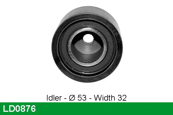 Handler.Part Tensioner pulley, timing belt Lucas LD0876 1