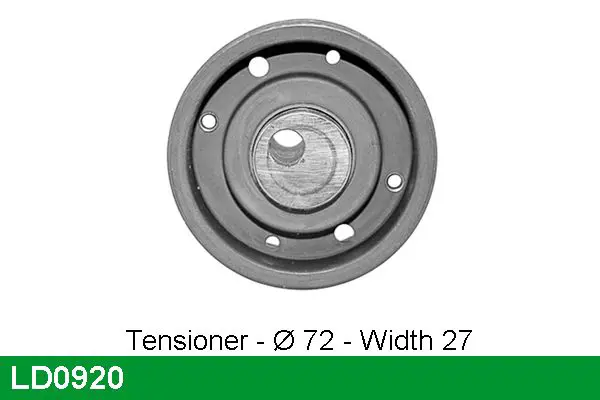 Handler.Part Tensioner pulley, timing belt Lucas LD0920 1