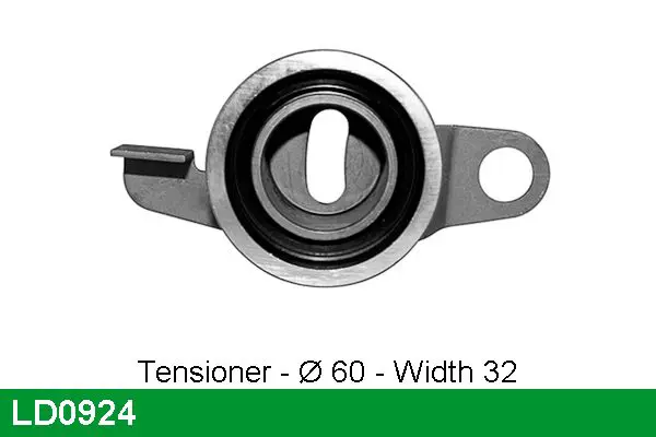 Handler.Part Tensioner pulley, timing belt Lucas LD0924 1