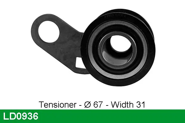 Handler.Part Tensioner pulley, timing belt Lucas LD0936 1