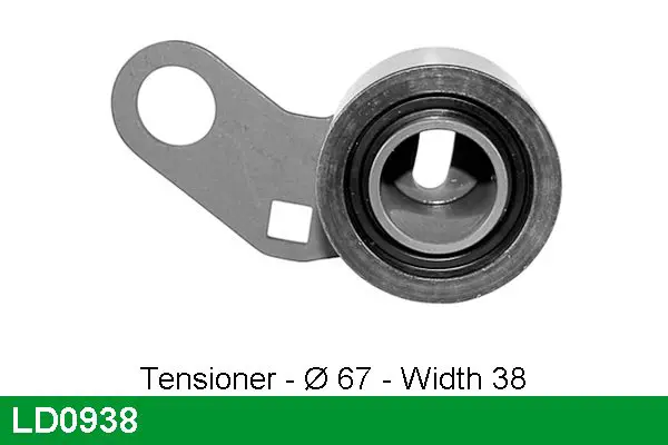 Handler.Part Tensioner pulley, timing belt Lucas LD0938 1