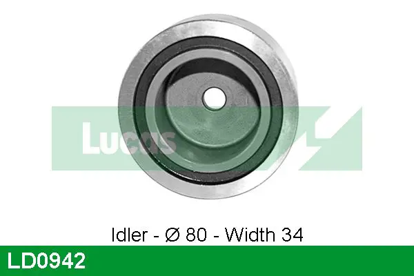 Handler.Part Tensioner pulley, timing belt Lucas LD0942 1