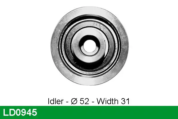 Handler.Part Tensioner pulley, timing belt Lucas LD0945 1