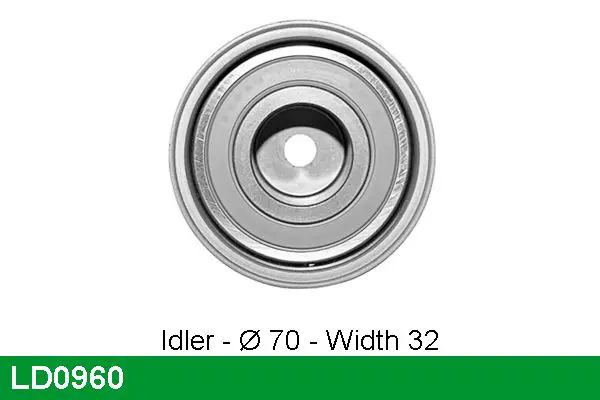 Handler.Part Tensioner pulley, timing belt Lucas LD0960 1