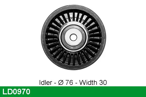 Handler.Part Tensioner pulley, timing belt Lucas LD0970 1