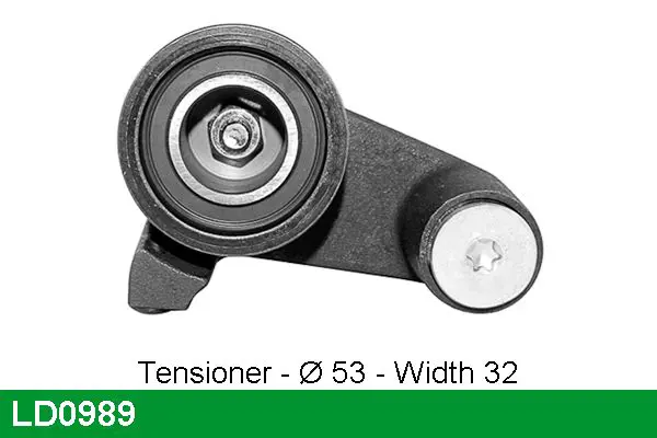 Handler.Part Tensioner pulley, timing belt Lucas LD0989 1