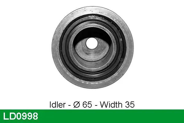 Handler.Part Tensioner pulley, timing belt Lucas LD0998 1