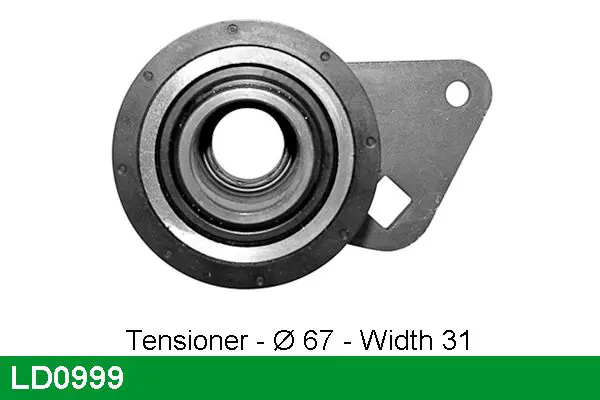 Handler.Part Tensioner pulley, timing belt Lucas LD0999 1