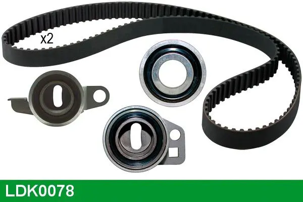 Handler.Part Timing belt set Lucas LDK0078 1