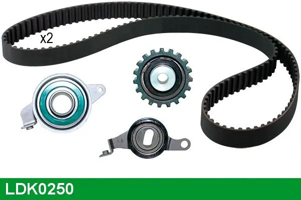 Handler.Part Timing belt set Lucas LDK0250 1