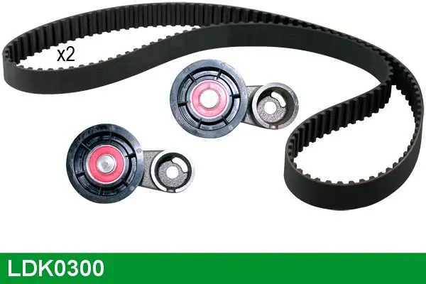 Handler.Part Timing belt set Lucas LDK0300 1