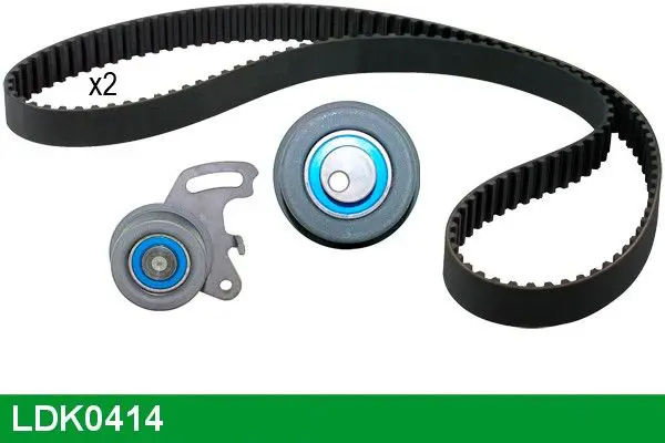 Handler.Part Timing belt set Lucas LDK0414 1