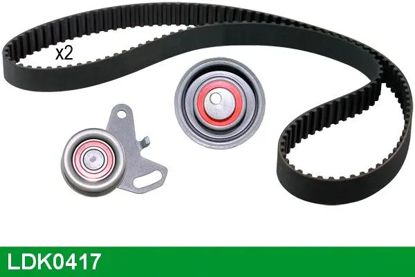 Handler.Part Timing belt set Lucas LDK0417 1