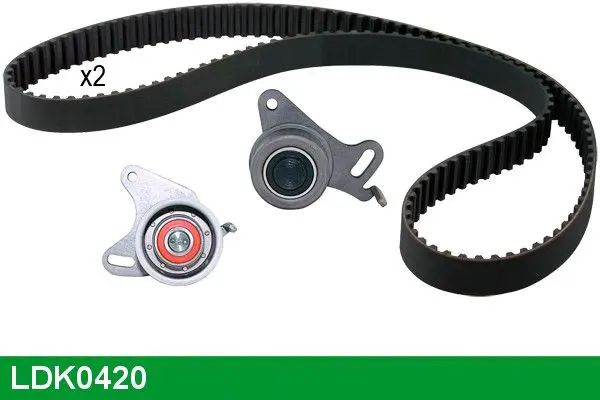 Handler.Part Timing belt set Lucas LDK0420 1