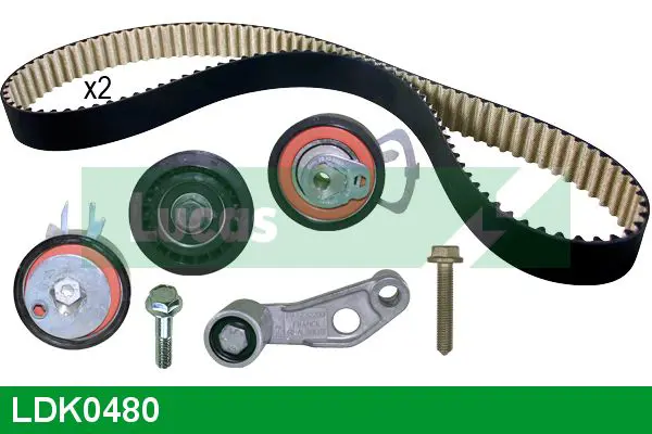 Handler.Part Timing belt set Lucas LDK0480 1