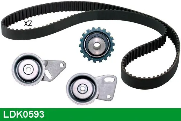 Handler.Part Timing belt set Lucas LDK0593 1