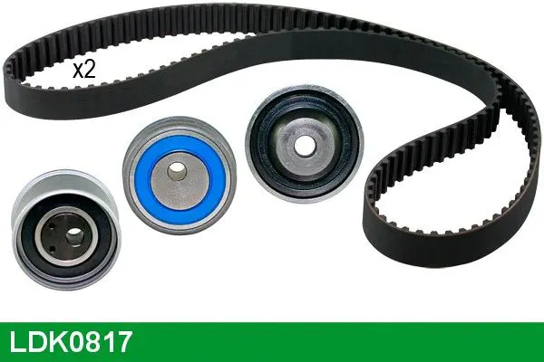 Handler.Part Timing belt set Lucas LDK0817 1