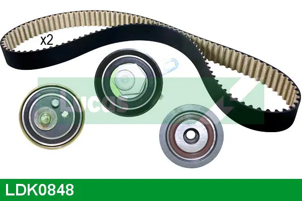 Handler.Part Timing belt set Lucas LDK0848 1