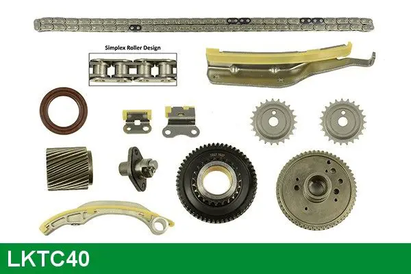 Handler.Part Timing chain kit Lucas LKTC40 1