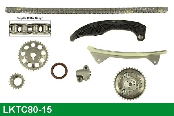 Handler.Part Timing chain kit Lucas LKTC8015 1