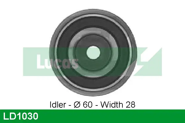 Handler.Part Deflection/guide pulley, timing belt Lucas LD1030 1