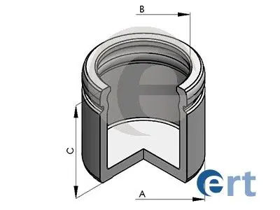 Handler.Part Piston, brake caliper ERT 150595C 1